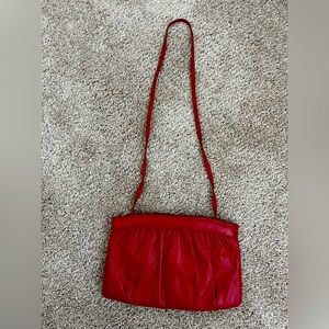 Vintage red purse